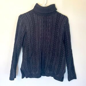 eight eight eight - S Black Turtleneck Sweater